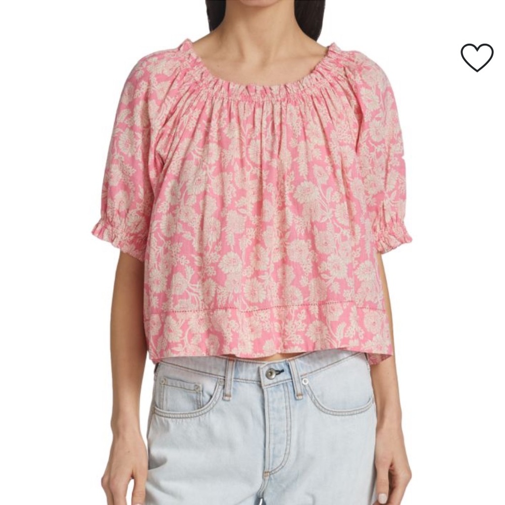 The Great The Garland Off the Shoulder Top